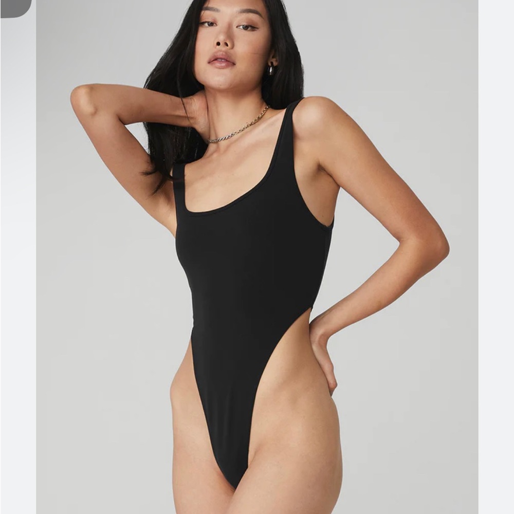 Alo Airbrush High cut Bodysuit